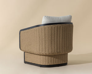OLBIA LOUNGE CHAIR - LOUIS CREAM