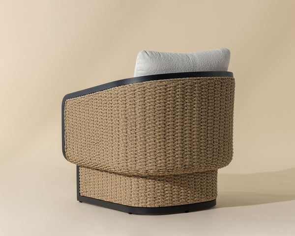 OLBIA LOUNGE CHAIR - LOUIS CREAM