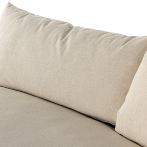 Grant Slipcover Sectional In Antwerp Natural And Espresso