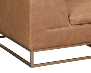 IRA SOFA - CAMEL LEATHER