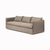 Andre Outdoor Sofa 96" in Alessi Fawn