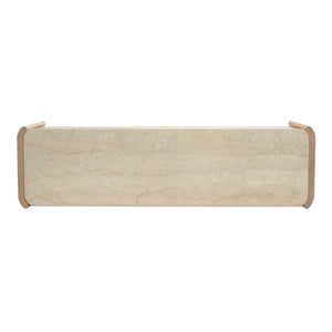 Lane 6 Drawer Dresser with Marble Top