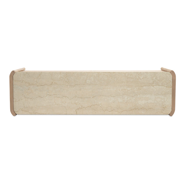 Lane 6 Drawer Dresser with Marble Top