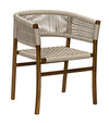 Conrad Chair, Teak with Woven Rope
