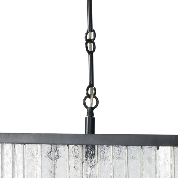 Meredith Linear Chandelier in Clear