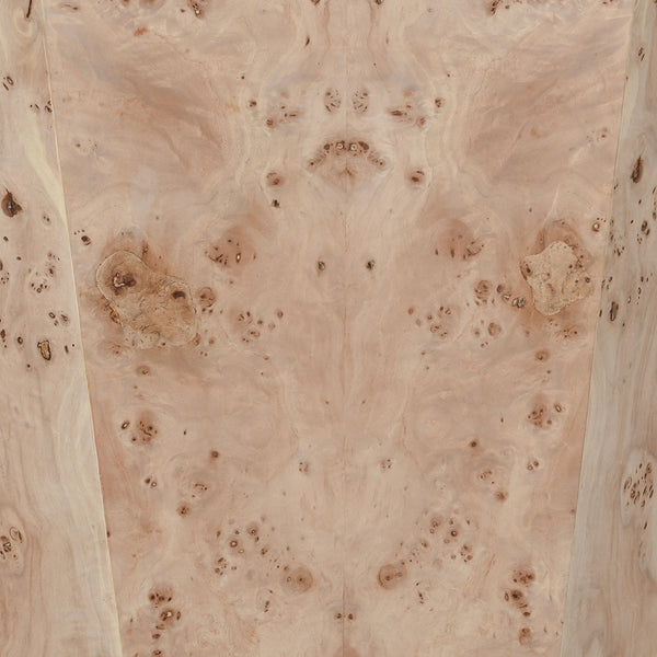 Avena Burl Wood End Table - Natural