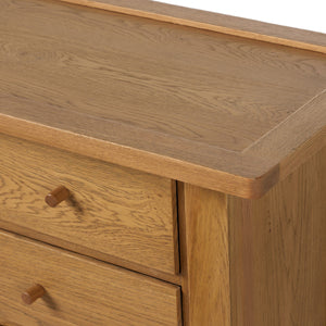 Millbrook Dresser - Natural Light Oak Veneer