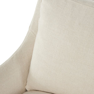 Monette Slipcover Dining Chair In Natural