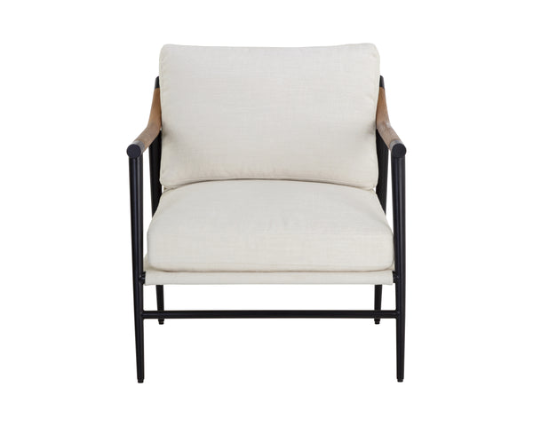 MEADOW ARMCHAIR - HEATHER IVORY TWEED
