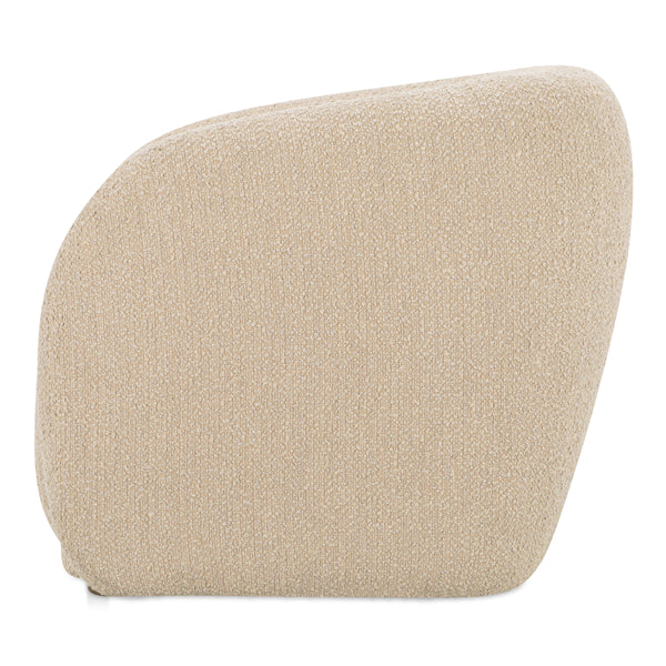 Moe's Faye Accent Chair in Beige Boucle
