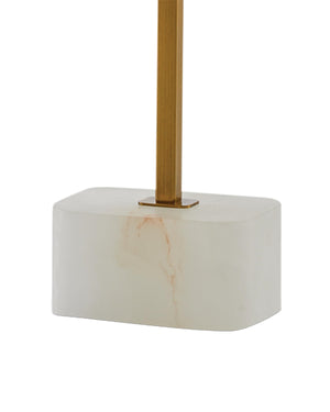 Felix Table Lamp In Natural & Antique Brass