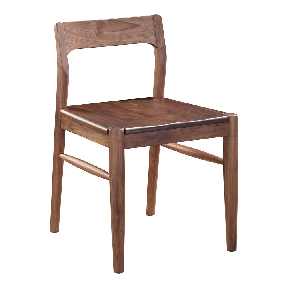 Moe's Owing Dining Chair Walnut Brown - Set of 2