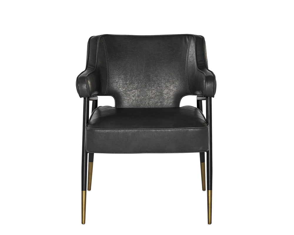 Derome Armchair - Bravo Portabella