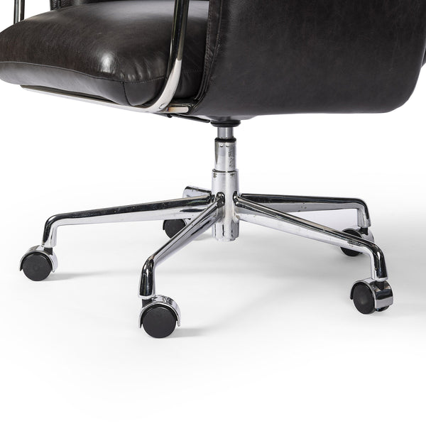 Sherman Desk Chair - Sonoma Black