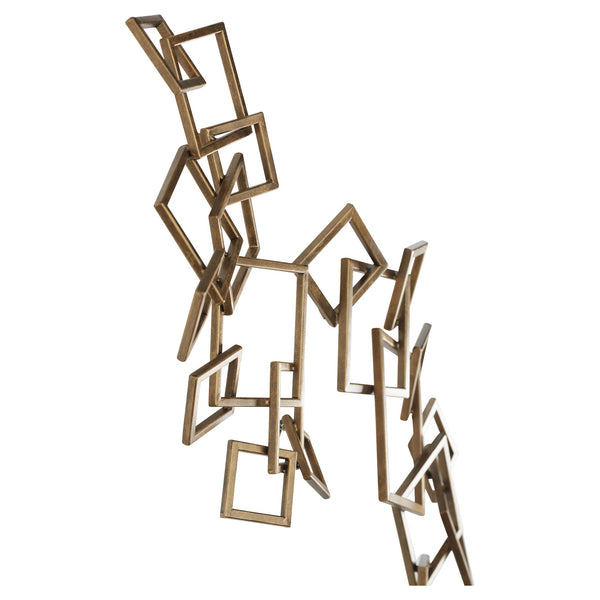 Soft Symphony Wall Decor | Antique Brass