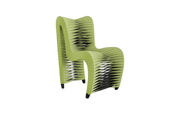 Seat Belt Dining Chair,Green