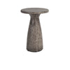 Collins 19" Accent Table - Distressed Dark Gray