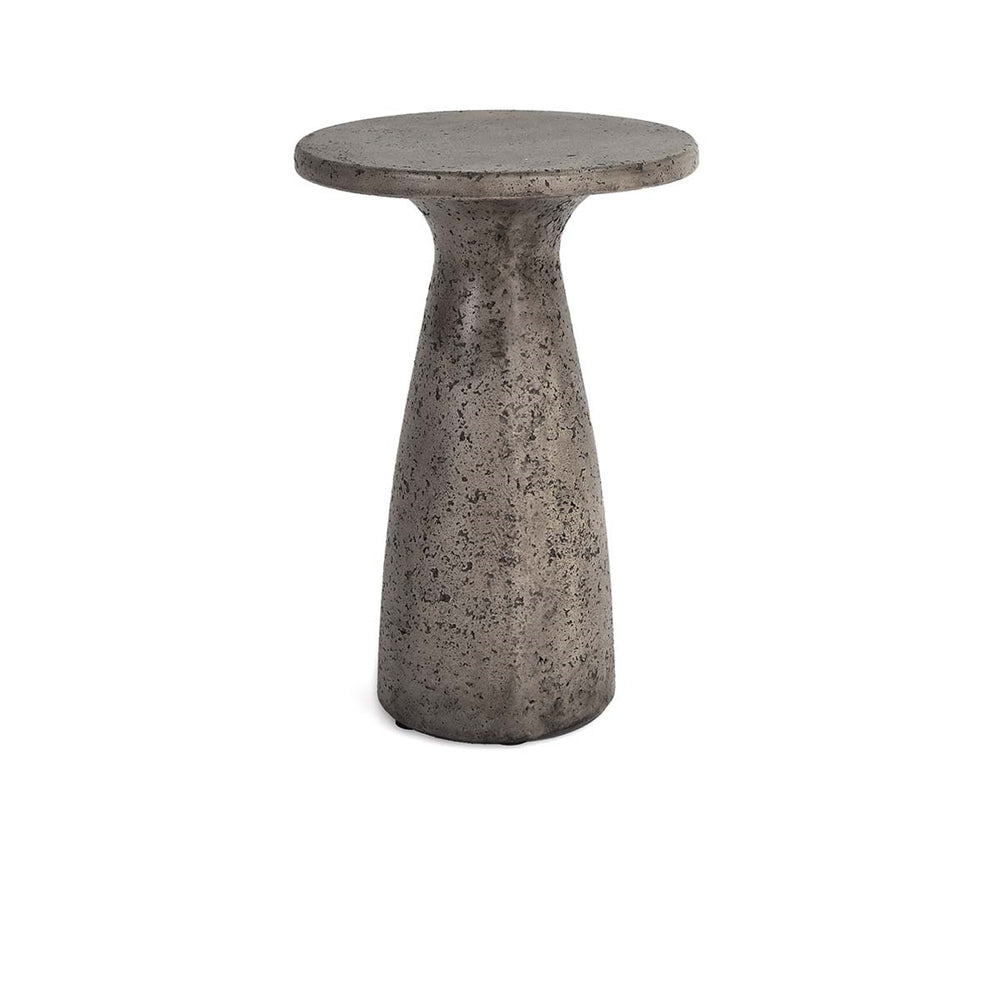 Collins 19" Accent Table - Distressed Dark Gray