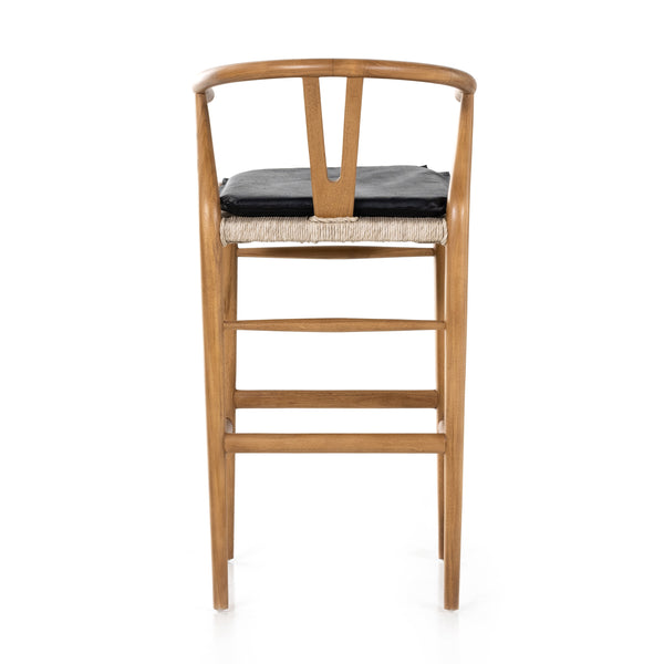 Muestra Stool W Cushion In Natural In Bar