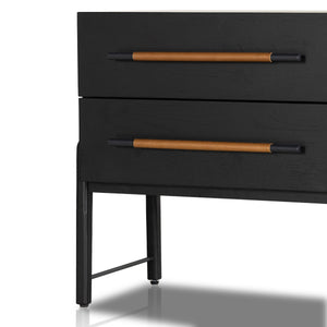 Rosedale Nightstand in Ebony Oak