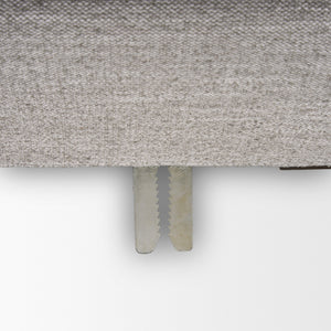 Halston 2 Piece Light Grey Sofa Set