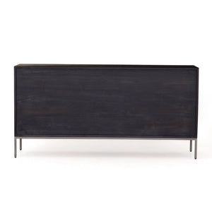 Trey 7 Drawer Dresser - Black Wash Poplar