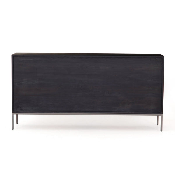 Trey 7 Drawer Dresser - Black Wash Poplar