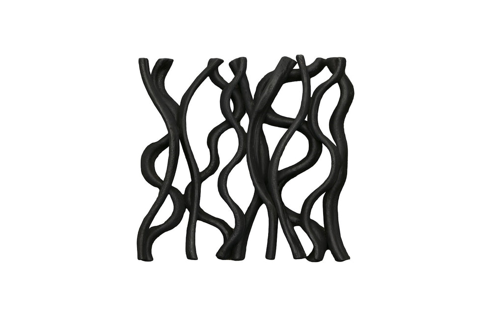 Vine Wall Tile, Black