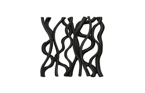 Vine Wall Tile, Black