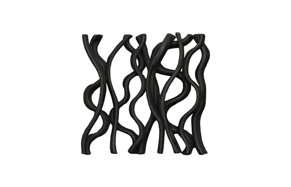 Vine Wall Tile, Black