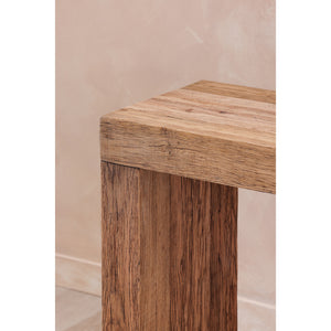 Evander Console Table in Natural Reclaimed Oak