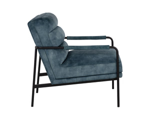 TRISTEN LOUNGE CHAIR - NONO PETROL