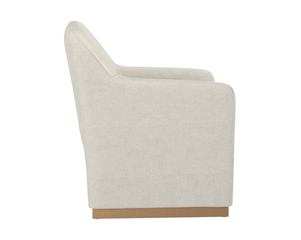JAIME LOUNGE CHAIR - FIOR VANILLA
