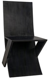 Tech Chair Sungkai/Mindi in Charcoal Black