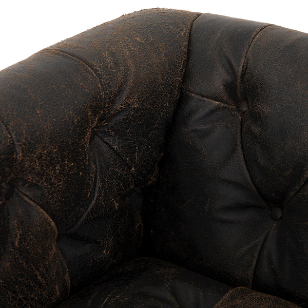 MAXX SWIVEL CHAIR-DESTROYED BLACK