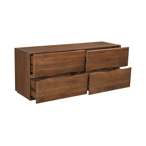 Moe's Watson 4-Drawer Brown Dresser