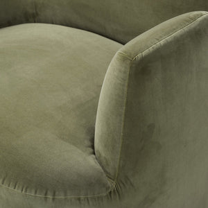 Reed Swivel Chair In Sapphire Sage