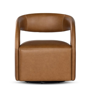 Hawkins Swivel Chair In Sonoma Butterscotch