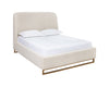 NEVIN BED - QUEEN - DOVE CREAM