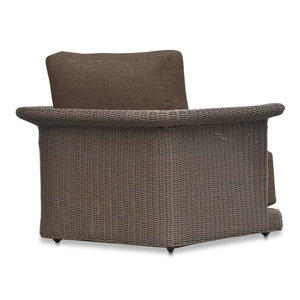 Moe's Meredith Outdoor Accent Chair Brown
