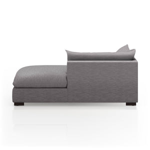 Westwood Sectional In Valley Silver Spoon And Espresso