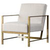 Francis Fabric Arm Chair In Shortbread