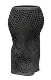 Night Sky Porcelain Decorative Vase, Black