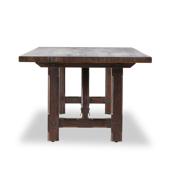 The Arch Dining Table in Medium Brown Fir Veneer