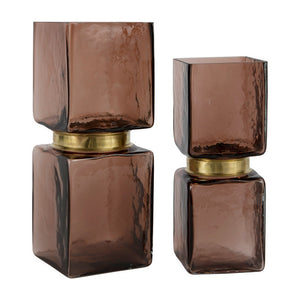 Cubo Glass Vases