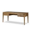 Bergstrom Desk - Warm Natural Oak Veneer