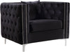 Stuart Chair In Black Velvet