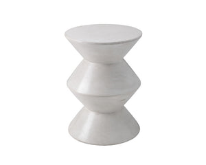 UNION END TABLE - WHITE