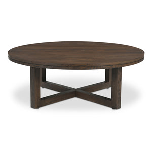 Joel Coffee Table in Dark Brown Oak