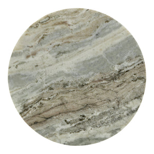 Moe's Cirque Accent Table Light Brown Marble
